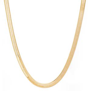 14kt. Gold over Sterling Silver Magic Herringbone Chain Necklace