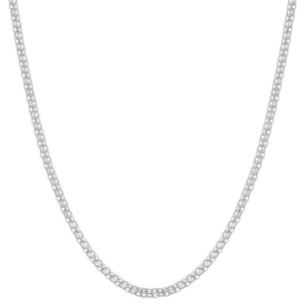 Sterling Silver Bismark 20in. Chain Necklace
