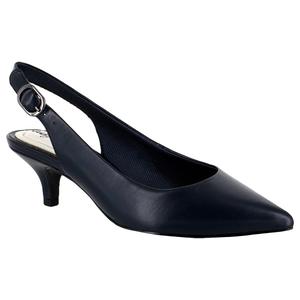 Womens Easy Street Faye Slingback Kitten Heels