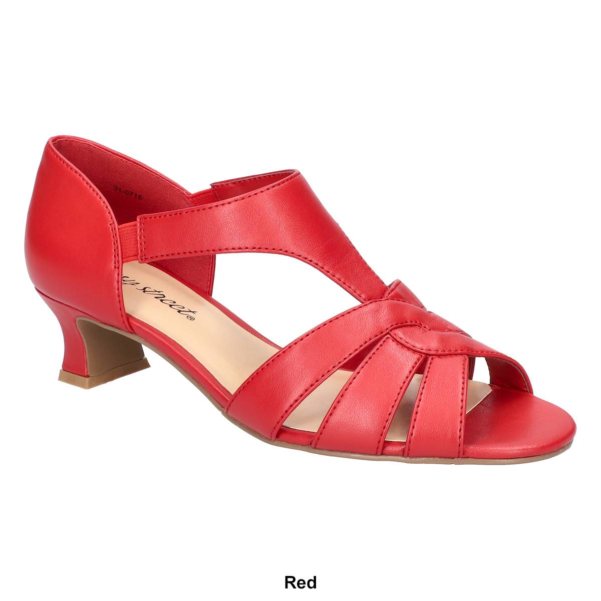 Womens Easy Street Essie Strappy Sandals