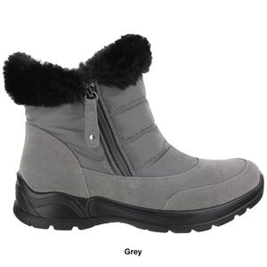 Womens Easy Street Frosty Nylon Winter Ankle Boots alternate view