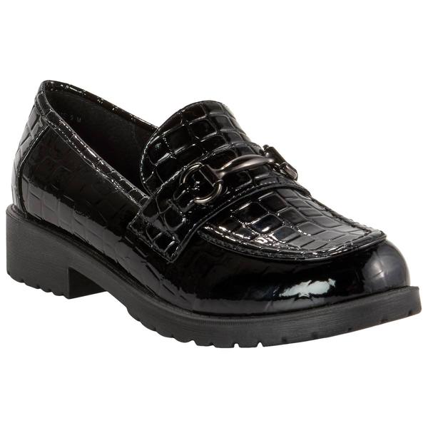 Womens Easy Street Witney Crocodile Loafers