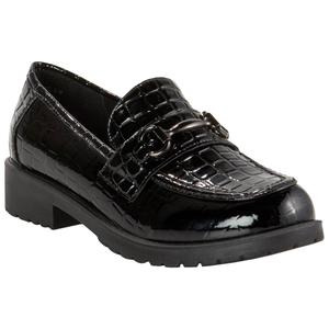 Womens Easy Street Witney Crocodile Loafers