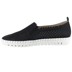 Womens Easy Street Fresh Goring Fashion Sneakers - Black alternate view