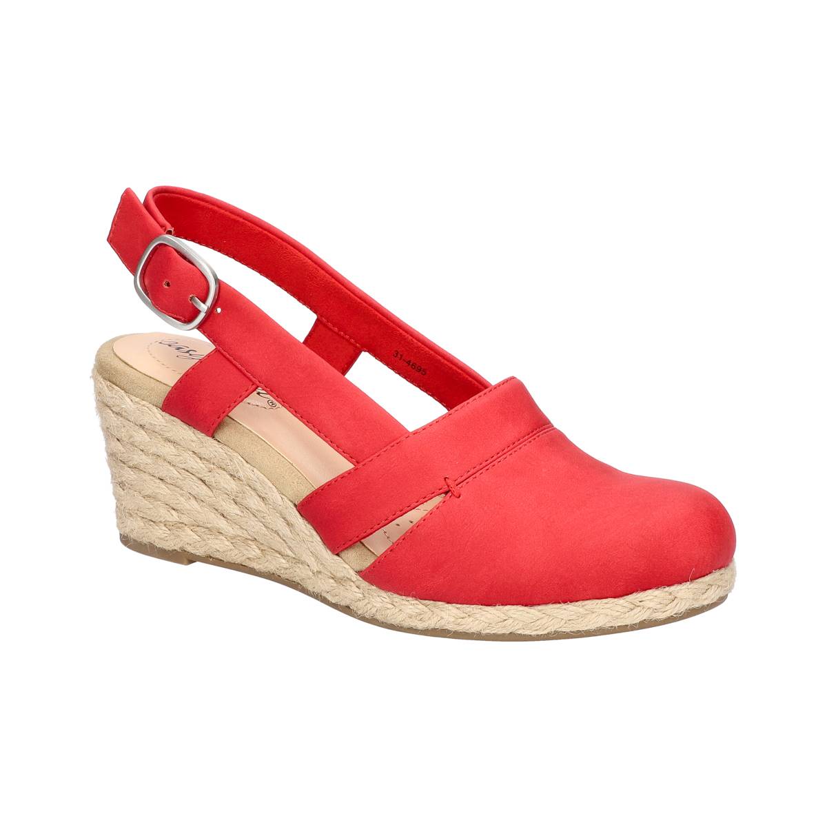 Womens Easy Street Stargaze Espadrille Slingback Sandals