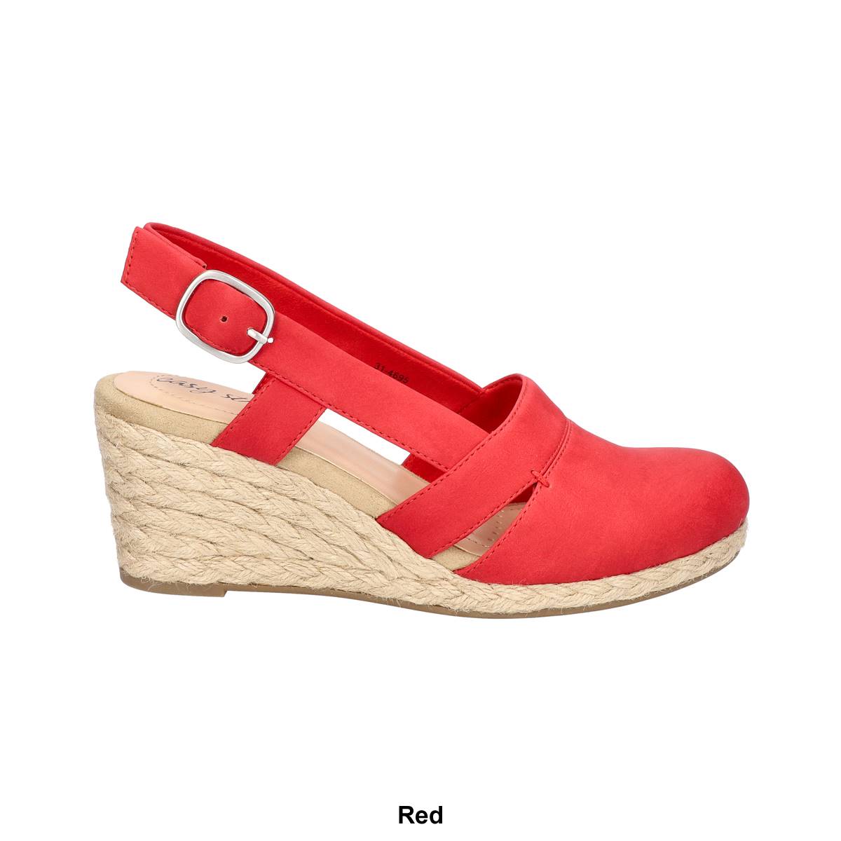 Womens Easy Street Stargaze Espadrille Slingback Sandals