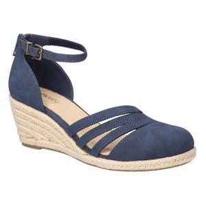 Womens Easy Street Daytona Espadrille Wedge Sandals