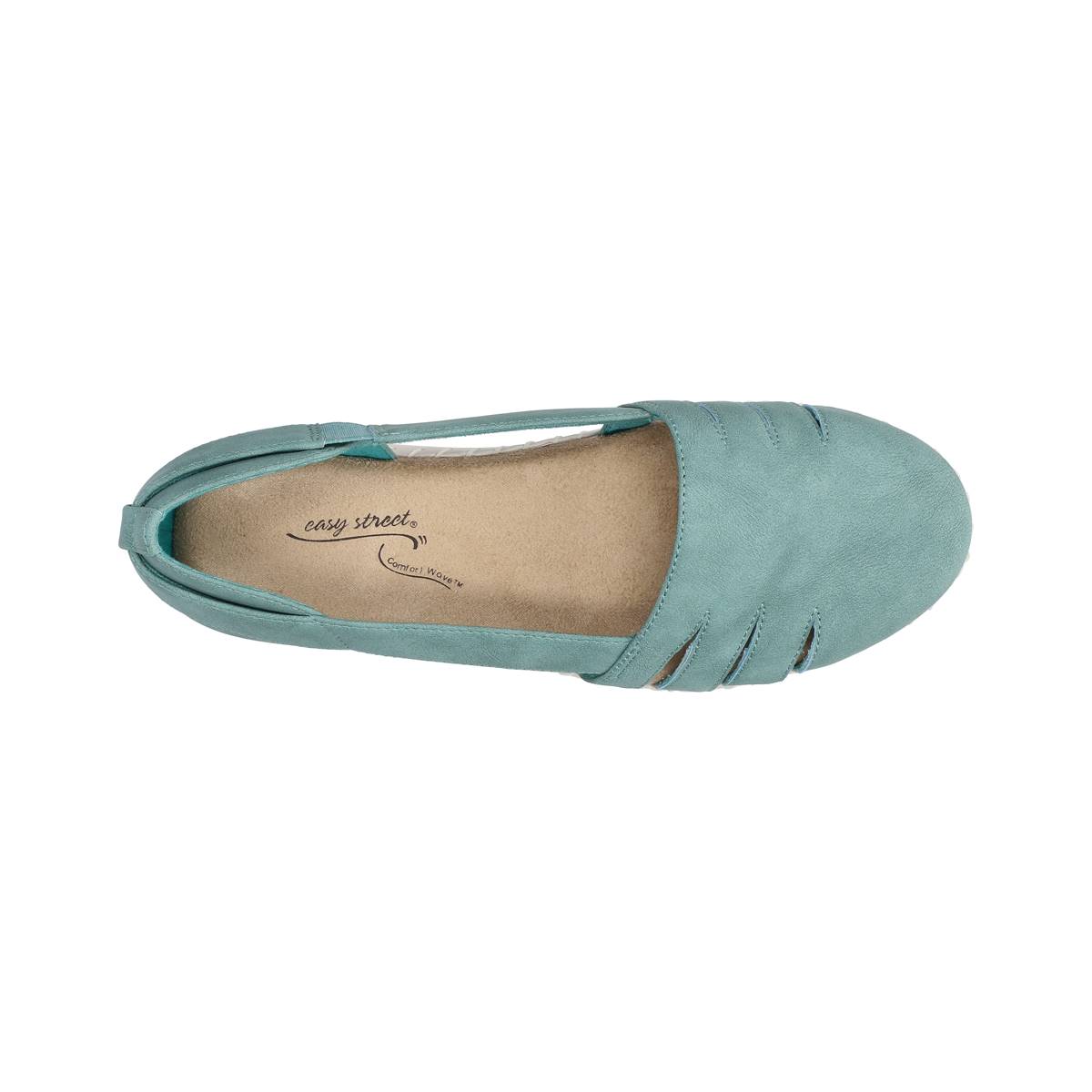 Womens Easy Street Bugsy Slip On Flats