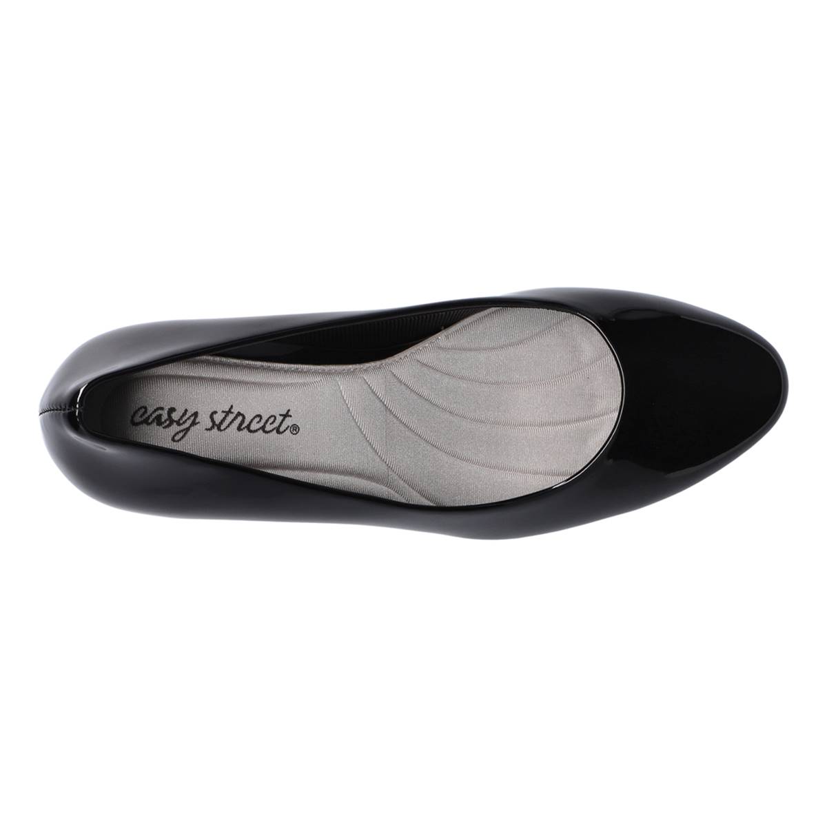 Womens Easy Street Ballari Patent Round Toe Pumps