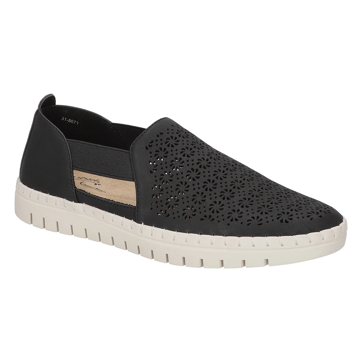 Womens Easy Street Megafresh Black