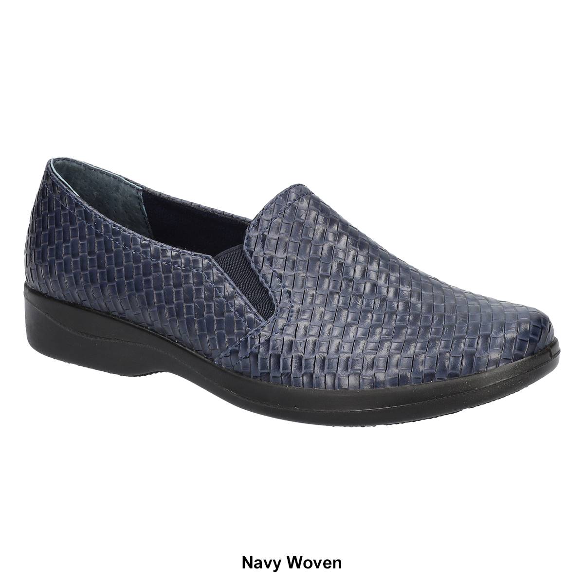 Womens Easy Street Eternity Woven Slip-On Loafers