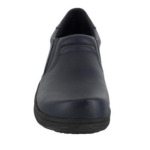 Womens Easy Works By Easy Street Bind Leather Clogs