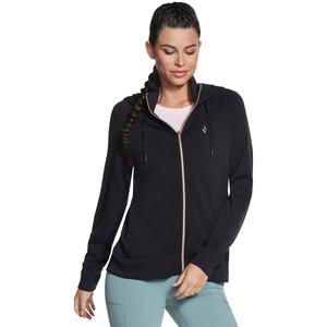 Womens Skechers Luxe Elevate Hooded Full Zip Jacket