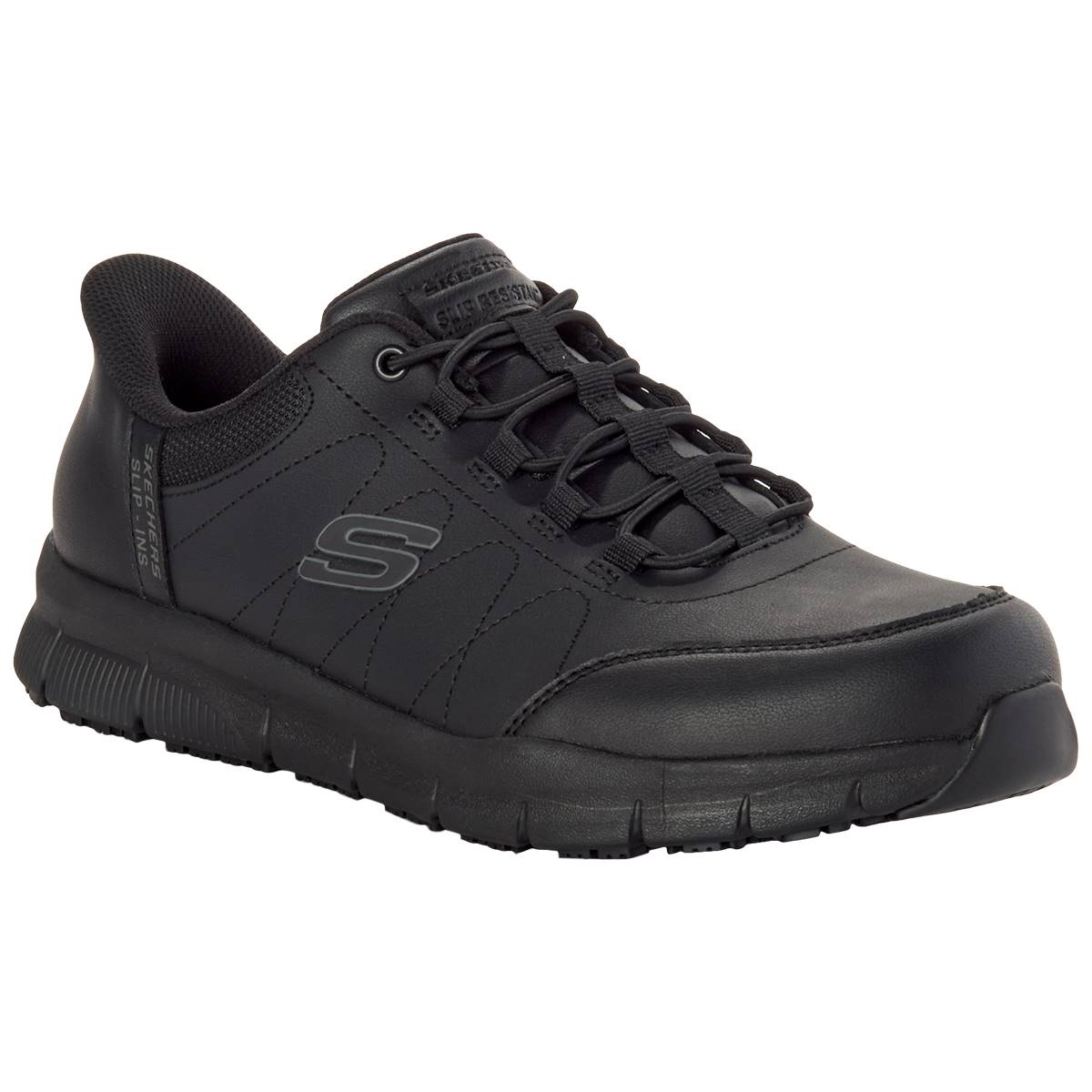 Mens Skechers Skechers Slip-ins(R) Work(tm) Nampa - Knotly Sneakers