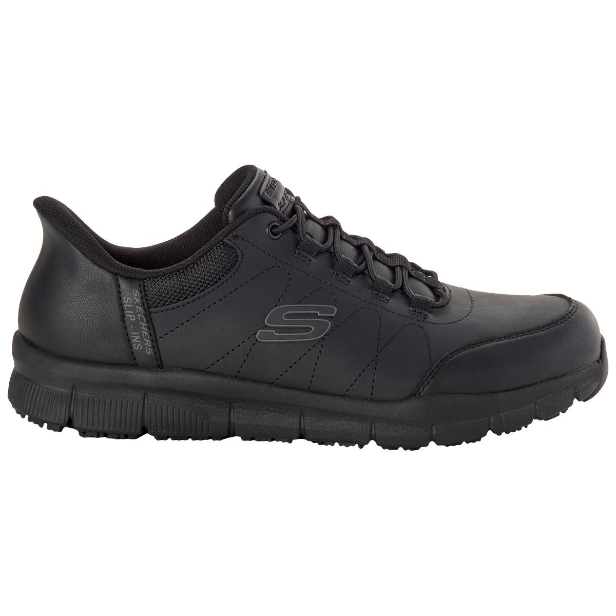 Mens Skechers Skechers Slip-ins(R) Work(tm) Nampa - Knotly Sneakers