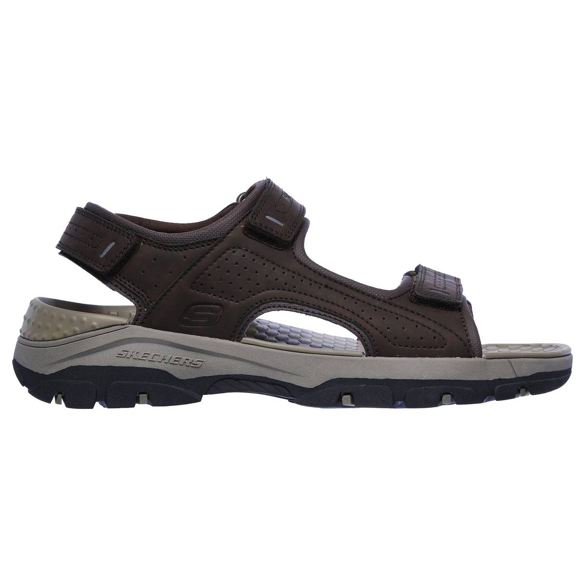 Mens Skechers Relaxed Fit(R) Tresmen Garo Ankle Strap Sport Sandals