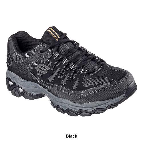 Mens Skechers Afterburn Memory Fit Athletic Sneakers alternate view