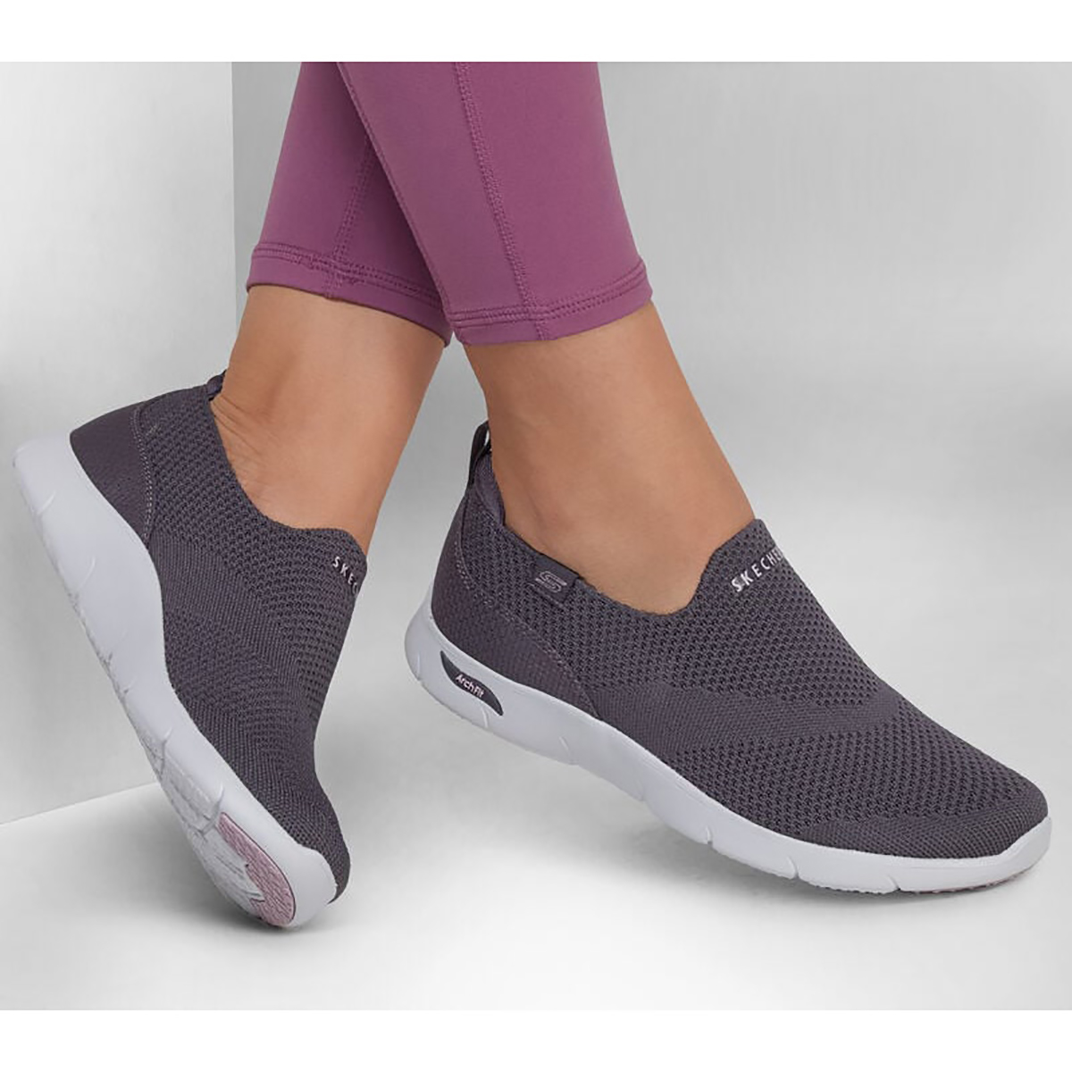 Womens Skechers Arch Fit Refine Iris Fashion Sneakers