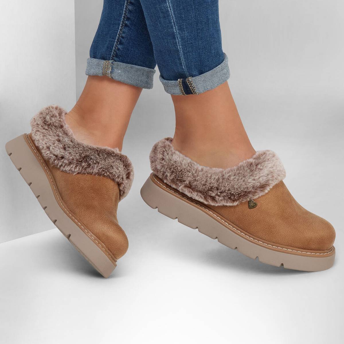 Womens Skechers BOBS(R) Keepsakes Lite - Cozy Blend Clogs