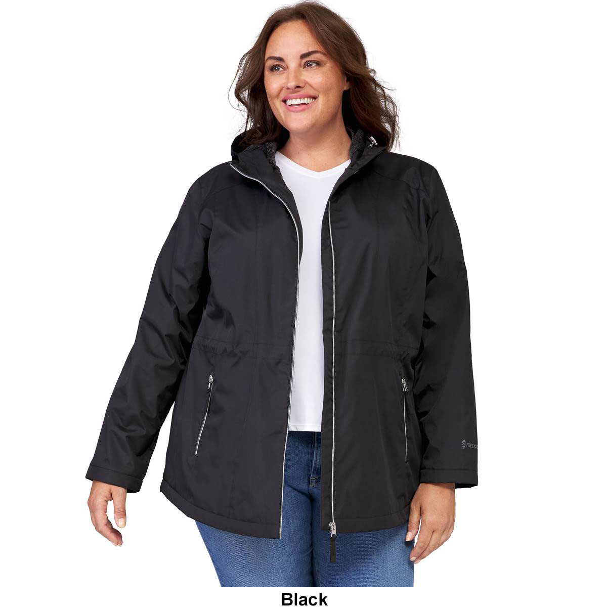 Plus Size Country Radiance Reversible Active Coat