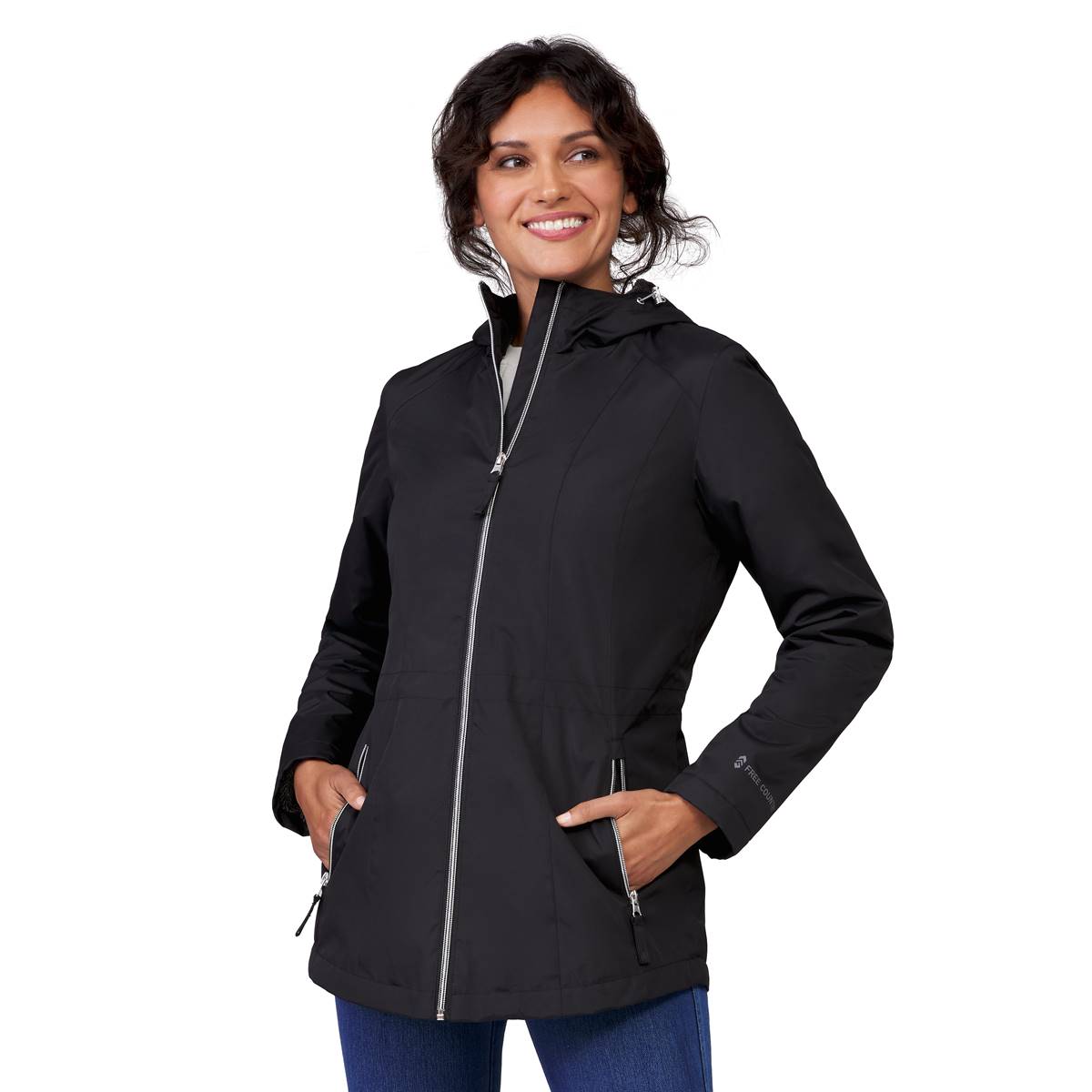 Womens Free Country Radiance Reversible Active Coat