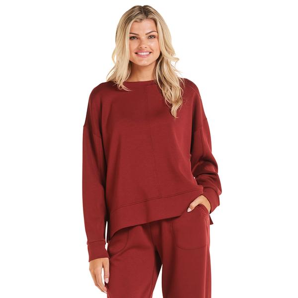 Womens Match Fit Long Sleeve Center Seam Pullover Sweatshirt alternate view