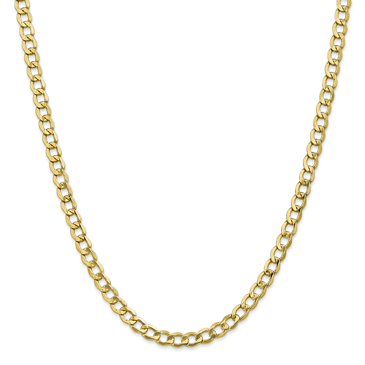 Gold Classics(tm) 10kt. Yellow Gold Semi-Solid Chain Necklace