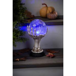 Evergreen LED Skull Hand Globe Statuary alternate view