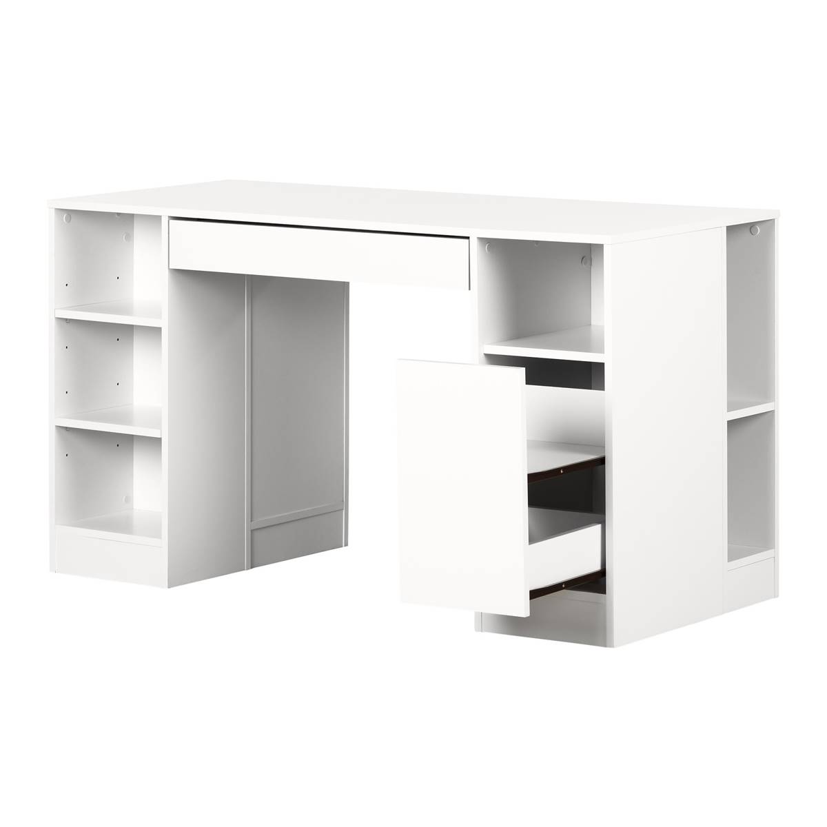 South Shore Crea Pure White Craft Table