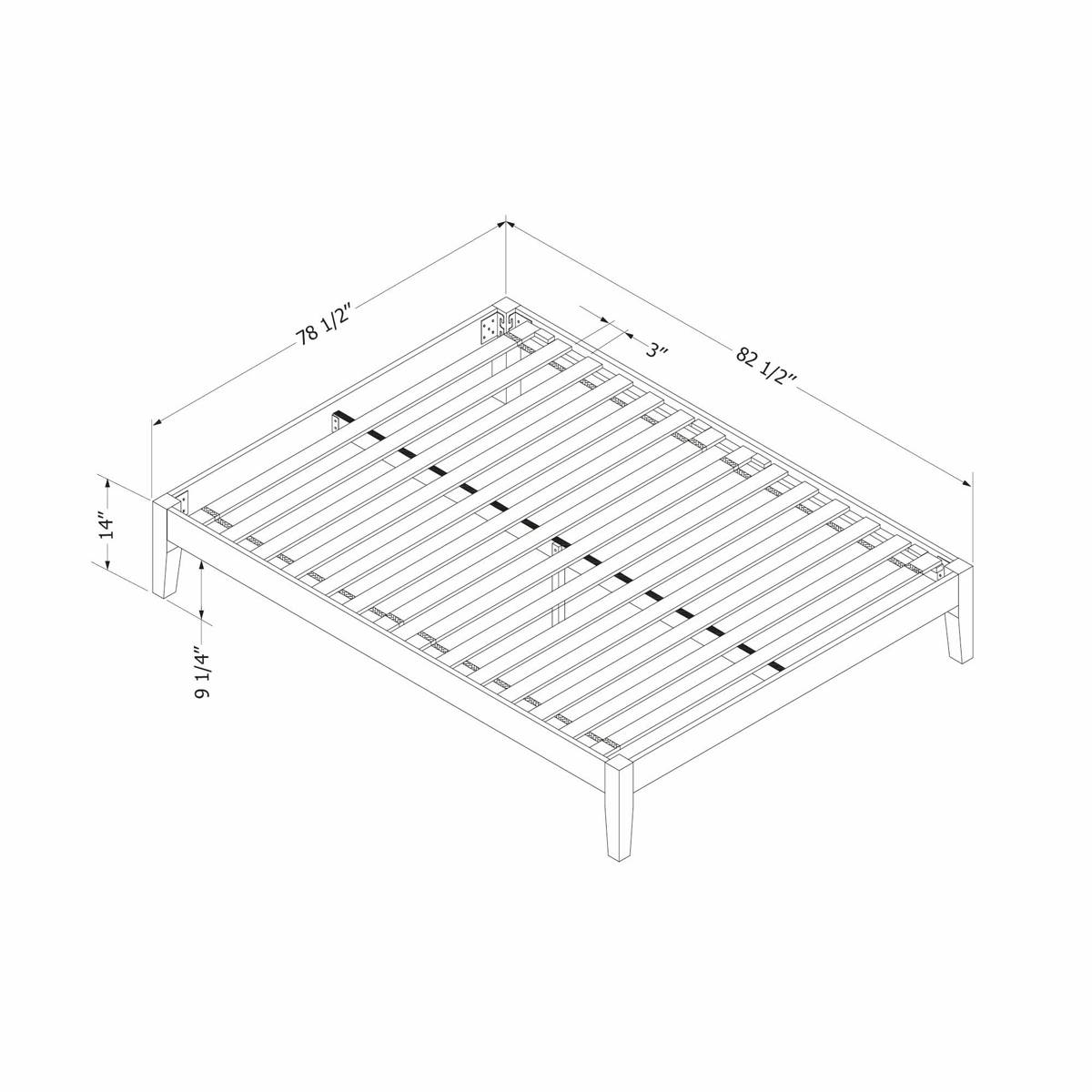 South Shore Vito Platform King Bed