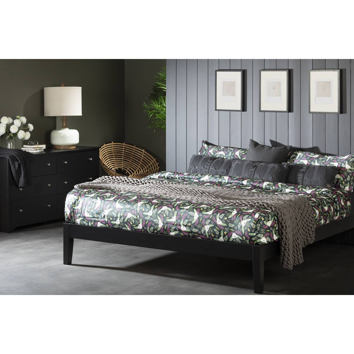 South Shore Vito King Platform Bed