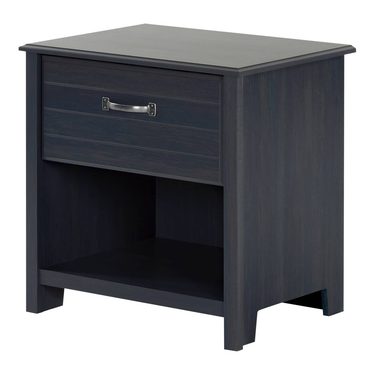 South Shore Asten Blueberry Drawer Nightstand