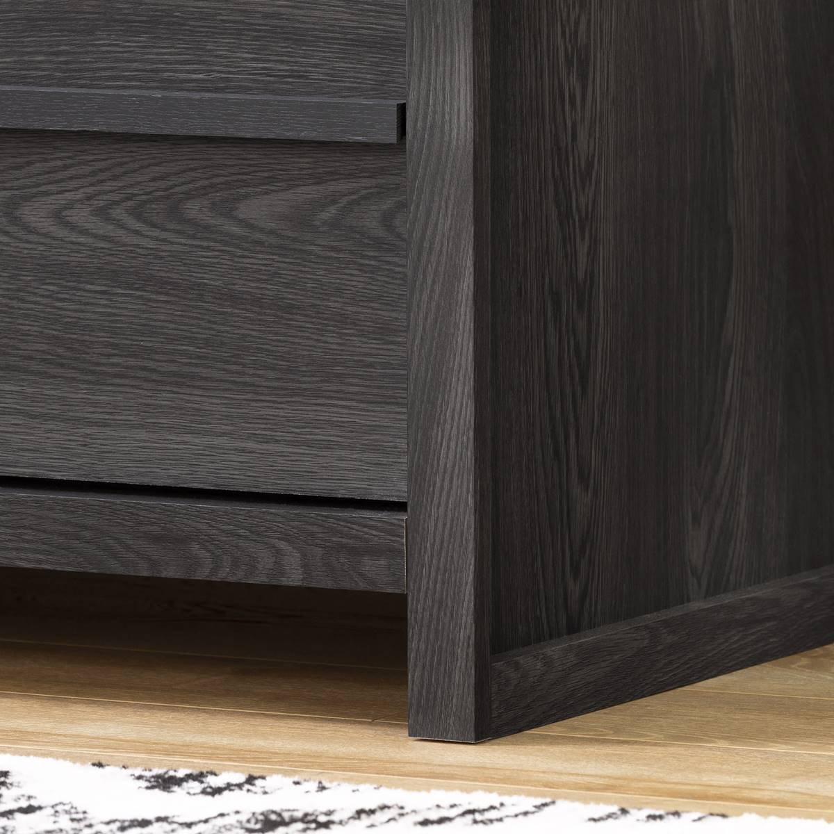 South Shore Lensky 2-Drawer Urban Nightstand