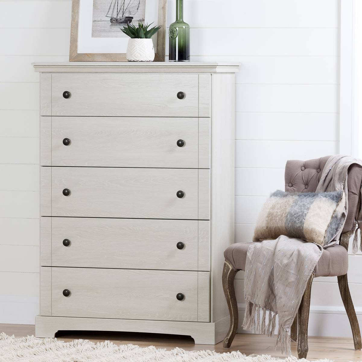 South Shore Lilak 5-Drawer Chest