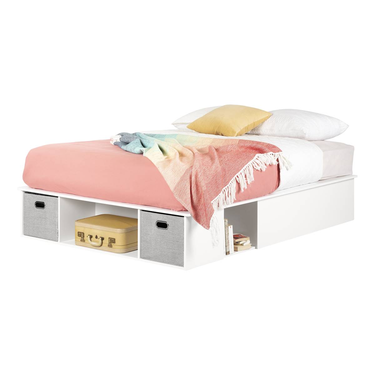 South Shore Vito Queen Storage Bed