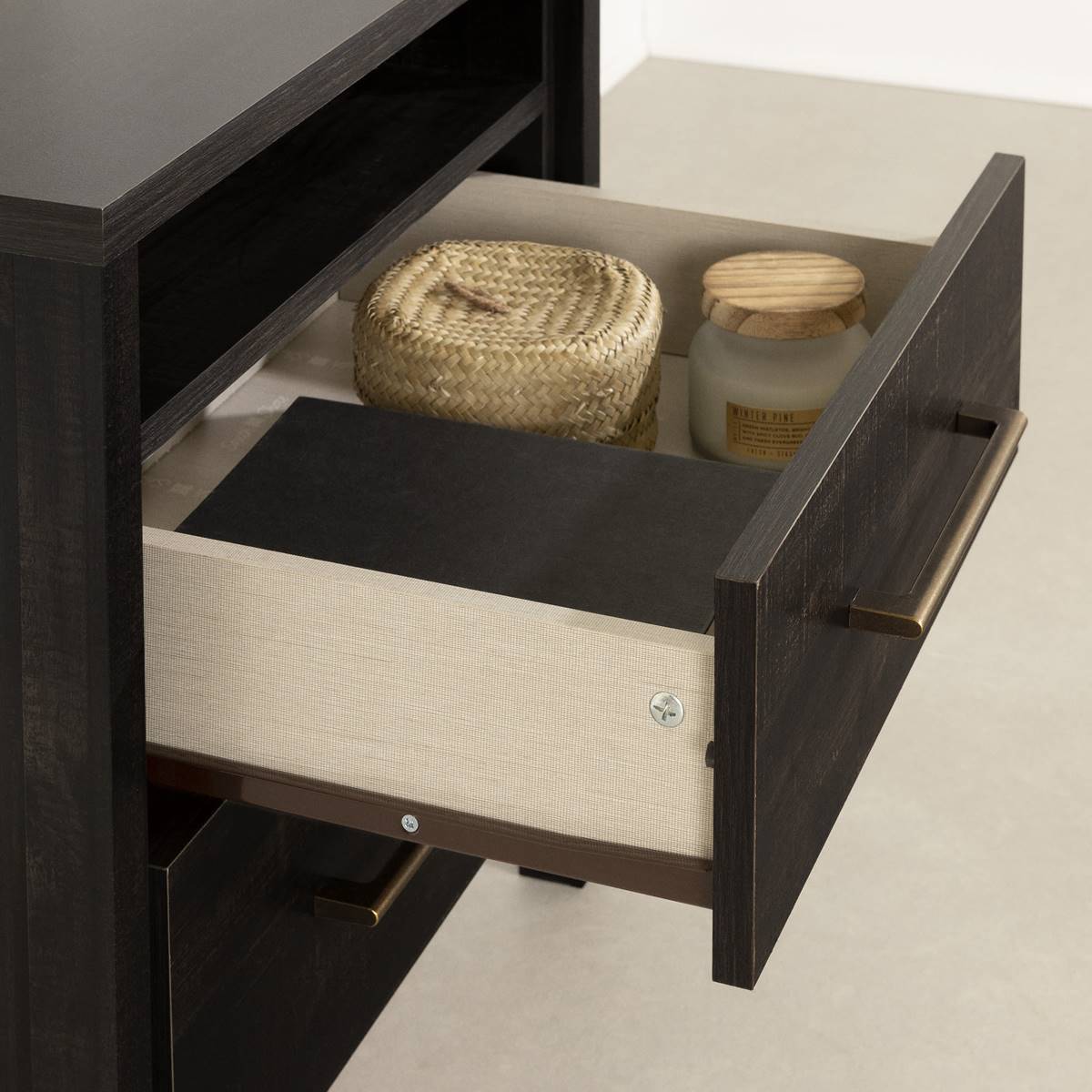 South Shore Gravity 2-Drawer Nightstand