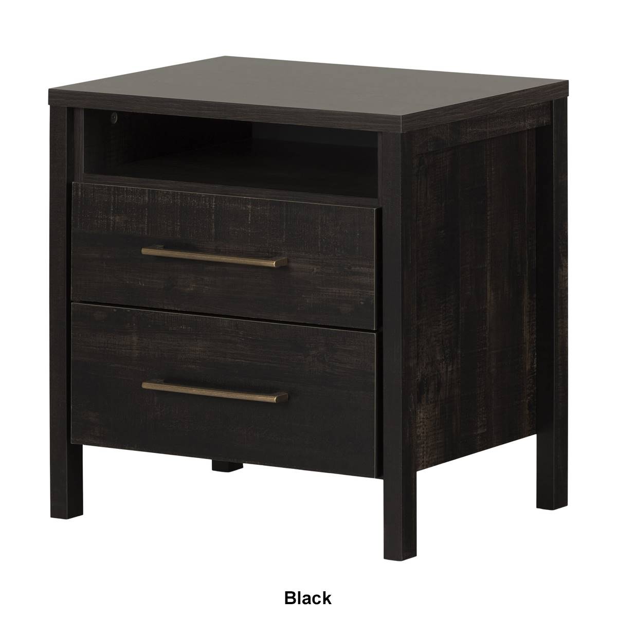 South Shore Gravity 2-Drawer Nightstand