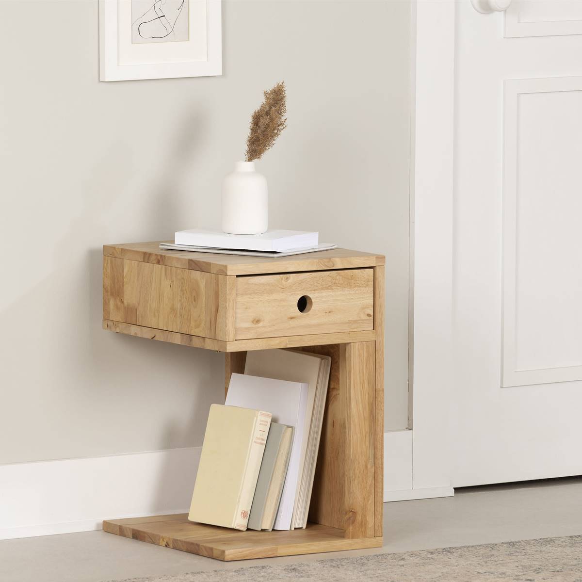 South Shore Kodali Natural End Table