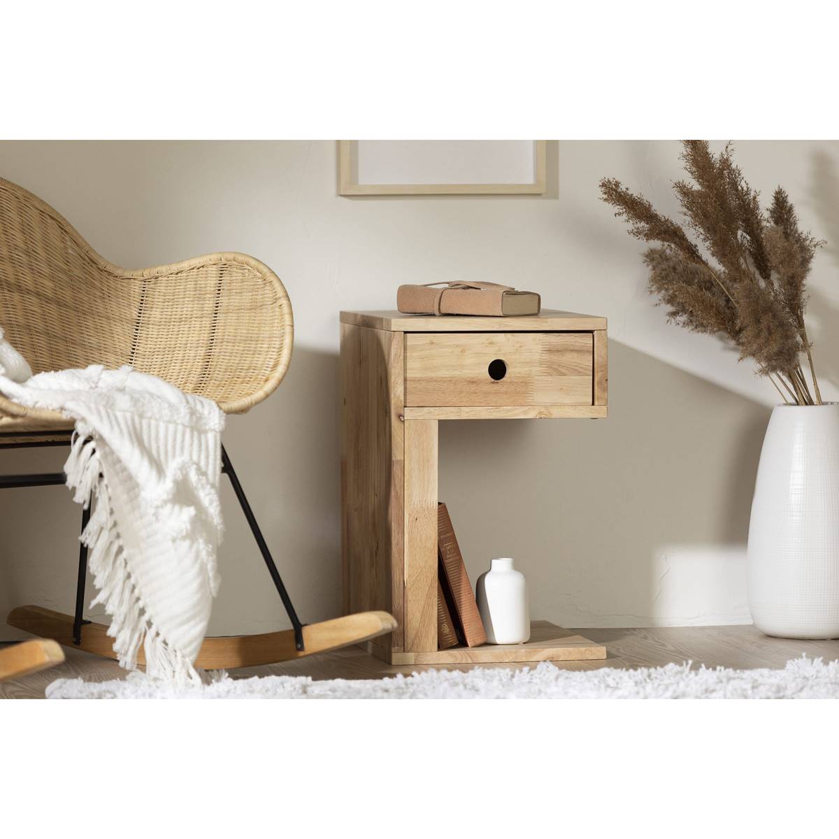 South Shore Kodali Natural End Table