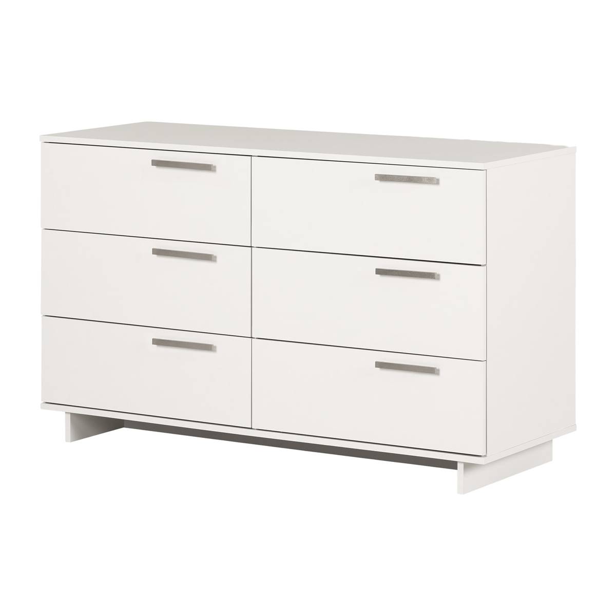 South Shore Cavalleri Pure White 6-Drawer Double Dresser