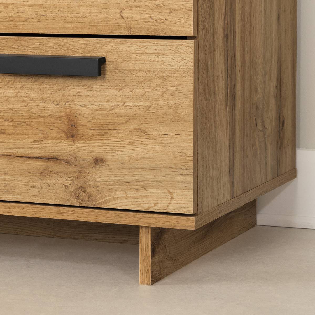 South Shore Cavalleri Nordik Oak 6-Drawer Double Dresser