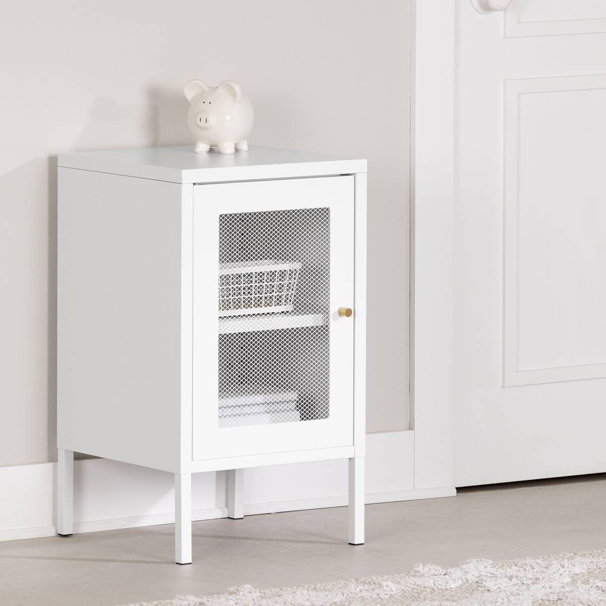 South Shore Dylane White Nightstand