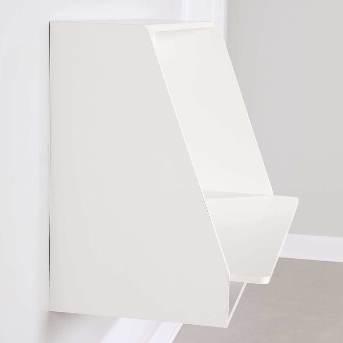 South Shore Interface Pure White Floating Desk