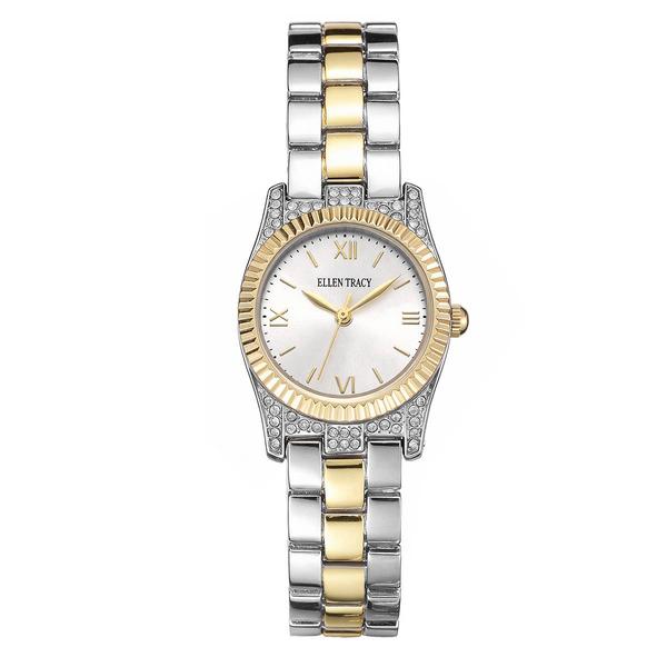 Womens Ellen Tracy Two-Tone Bracelet Watch - ET5475TTG