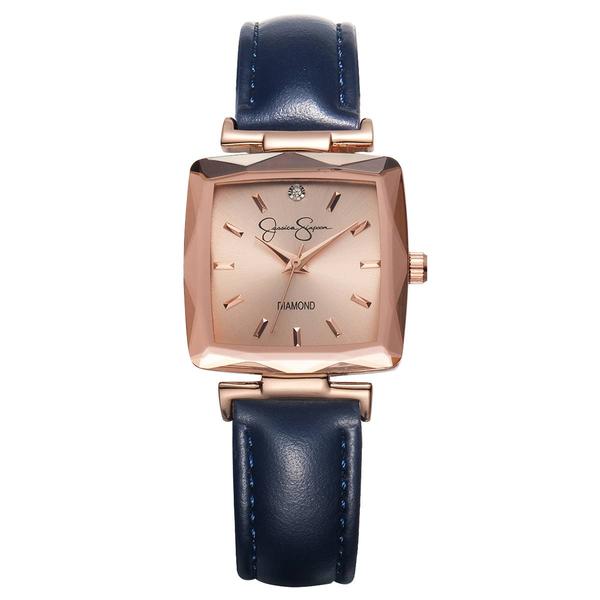 Jessica Simpson Rose Gold-Tone Diamond Accent Watch - JSD0003RG