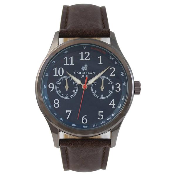 Mens Caribbean Joe Gunmetal-Tone Watch - CJ7114GU