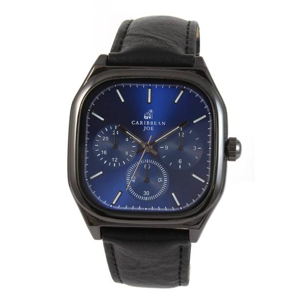 Mens Caribbean Joe 40mm Square Strap Watch - CJ7145GU