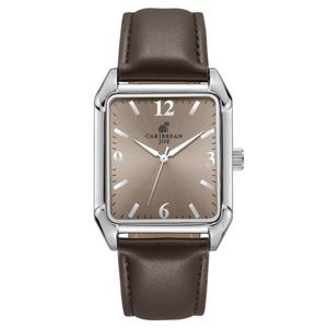 Mens Caribbean Joe Silver-Tone Strap Watch - CJ7171SL