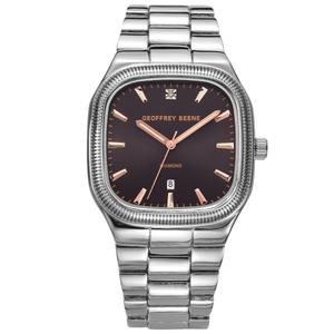 Mens Geoffrey Beene(R) Square Bracelet Watch - GBA0040SL
