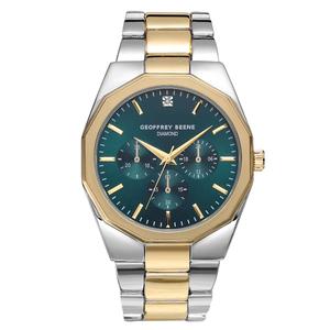 Mens Geoffrey Beene Diamond Dial Bracelet Watch - GBA0048TTG